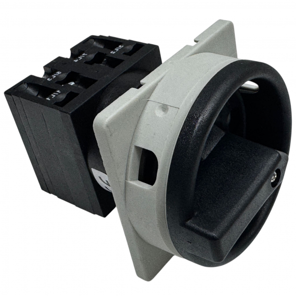 Hauptschalter 4-​Polig 100 A - Fronteinbau IP65 Schwarz